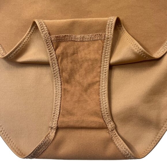 SKIMS Wet Jersey Cutout Bodysuit Ochre Womens Large - Picture 9 of 12